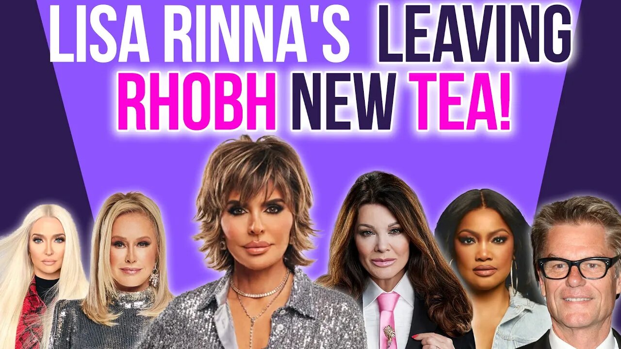 Lisa Rinna's Leaving #rhobh NEW TEA! #bravotv