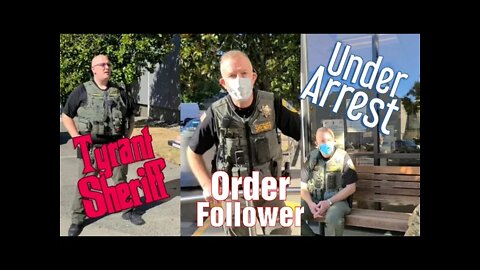 Sheriff Officials Under Private Persons Arrest for Following Unlawful Orders