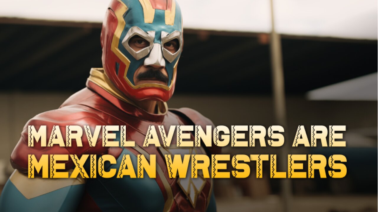 MCU Avengers are Mexican Wrestlers