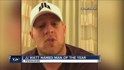 Wisconsin native JJ Watt wins Walter Payton Man of the Year