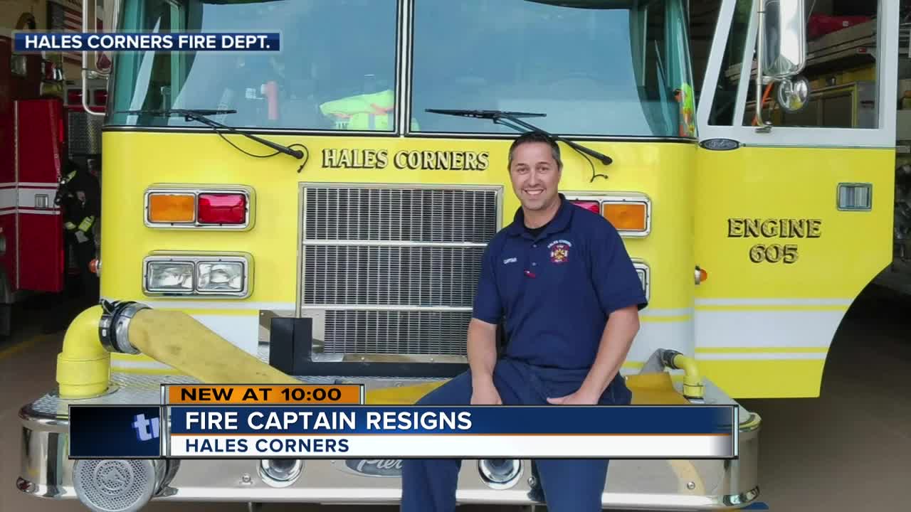 Hales Corners Fire Captain submits resignation prior to appeal hearing