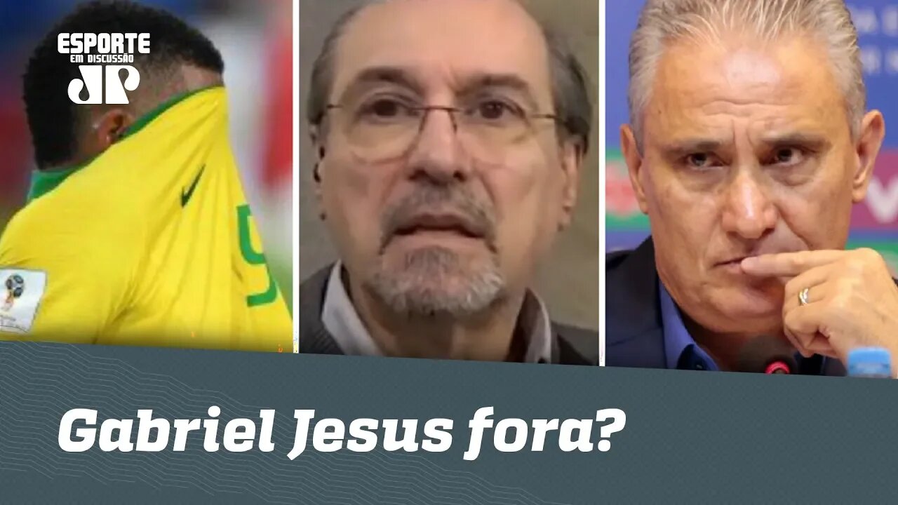 Gabriel Jesus fora? Wanderley DESABAFA contra TITE!