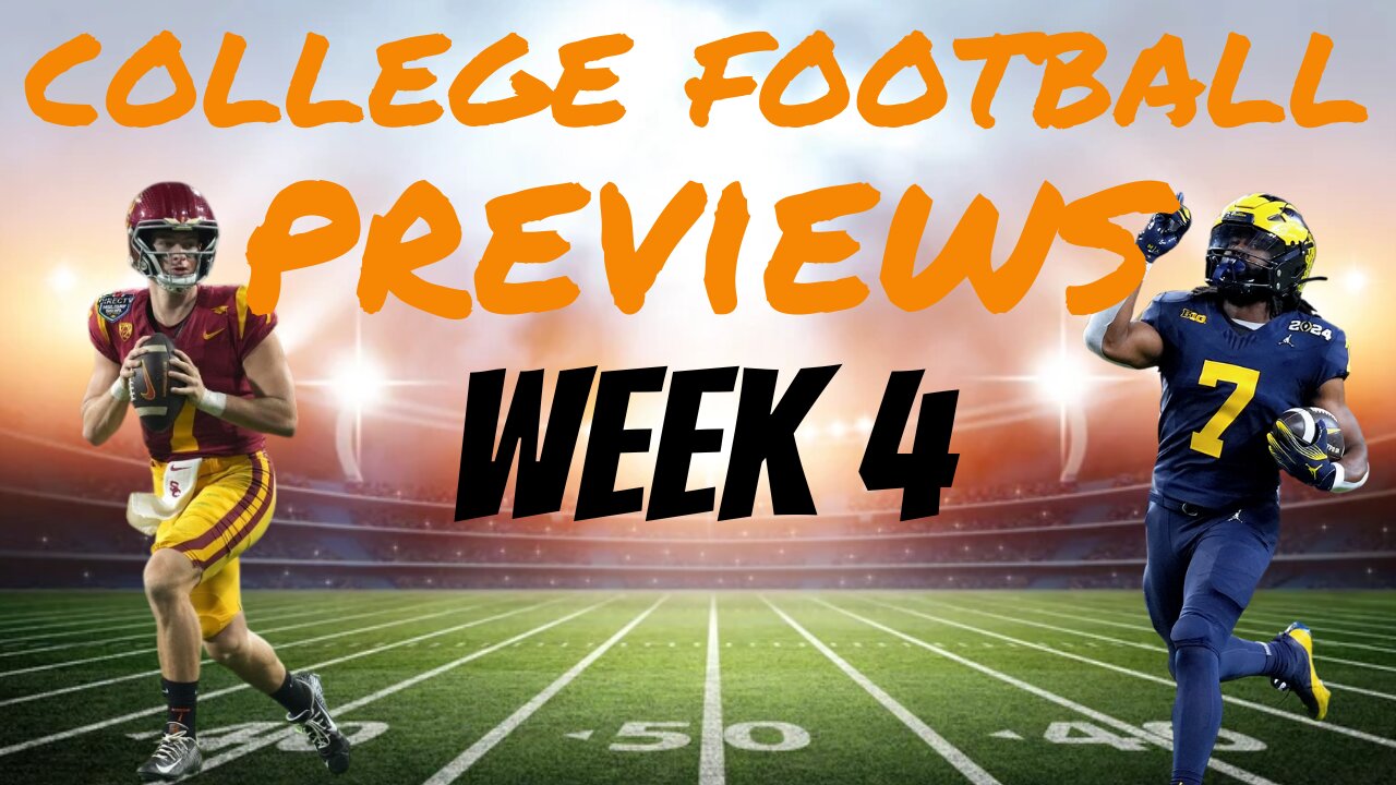 College Football Previews: Week 4 - USC vs Michigan