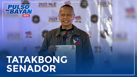 Medal of Valor awardee Ret. Col. Querubin, naghain na ng kanyang kandidatura sa pagkasenador