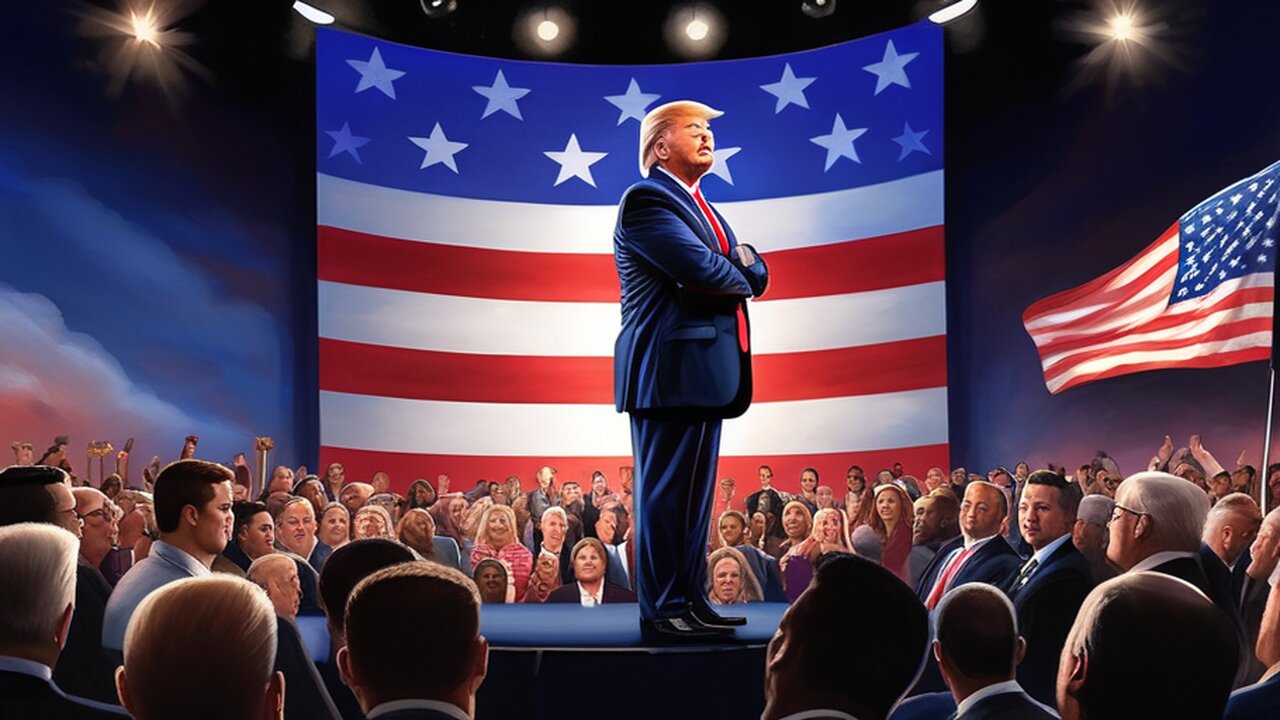 President Trump Holds a Rally in Warren, MI.