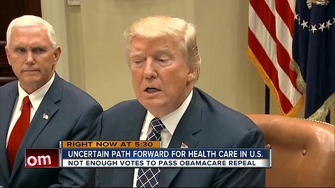 Uncertain path forward for health care in U.S.