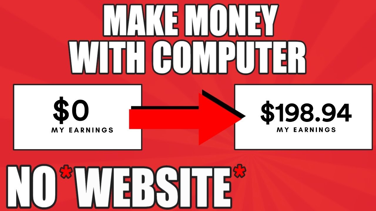 Earn $198 With 🤑 Your Computer - Make Money Online