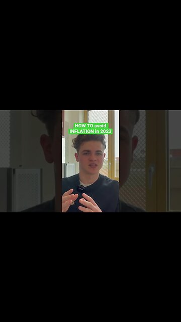 HOW you can AVOID INFLATION in 2023 - check out the full video on my channel