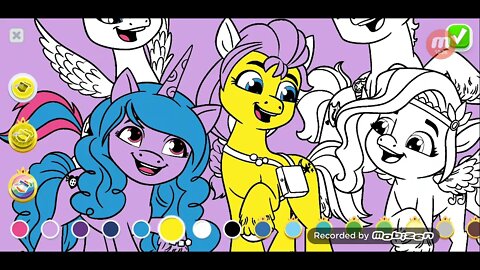 Let's Paint G5 Mane 5 / Chrysalisverse Painting / Two crazy Random MLP Games!