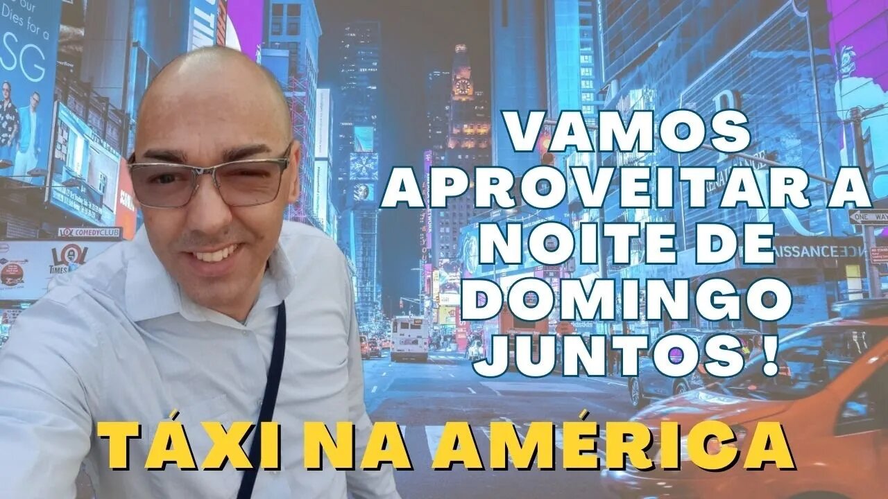 TÁXI AO VIVO, VAMOS APROVEITAR O DOMINGO JUNTOS?