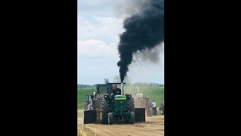 Smoking hot Deere