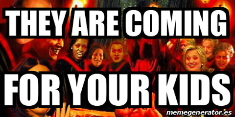 They are now telling you to your face, they want your kids.(SICK)