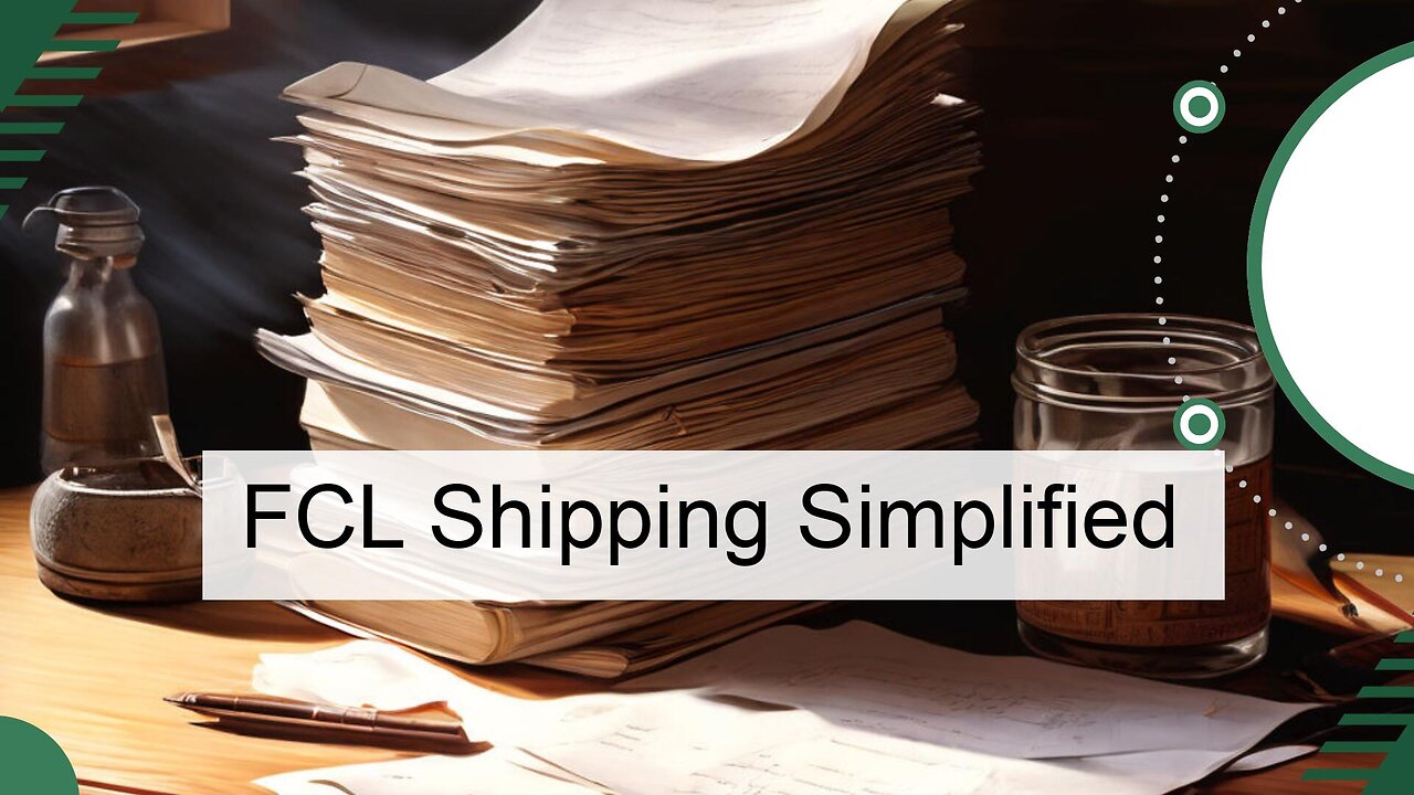 What are the Responsibilities of a Freight Forwarder in Managing FCL Shipments and Fees?