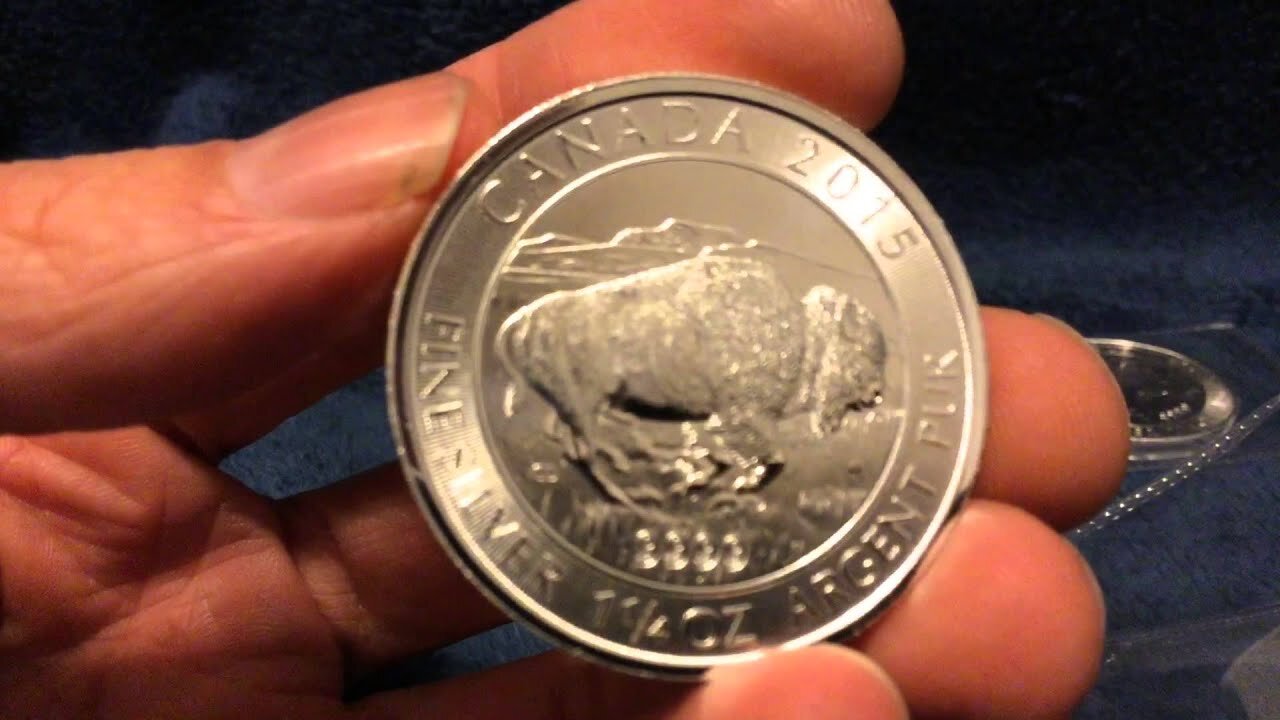 JM Bullion Unboxing: 2015 1.25 oz Canadian Silver Bison Coin