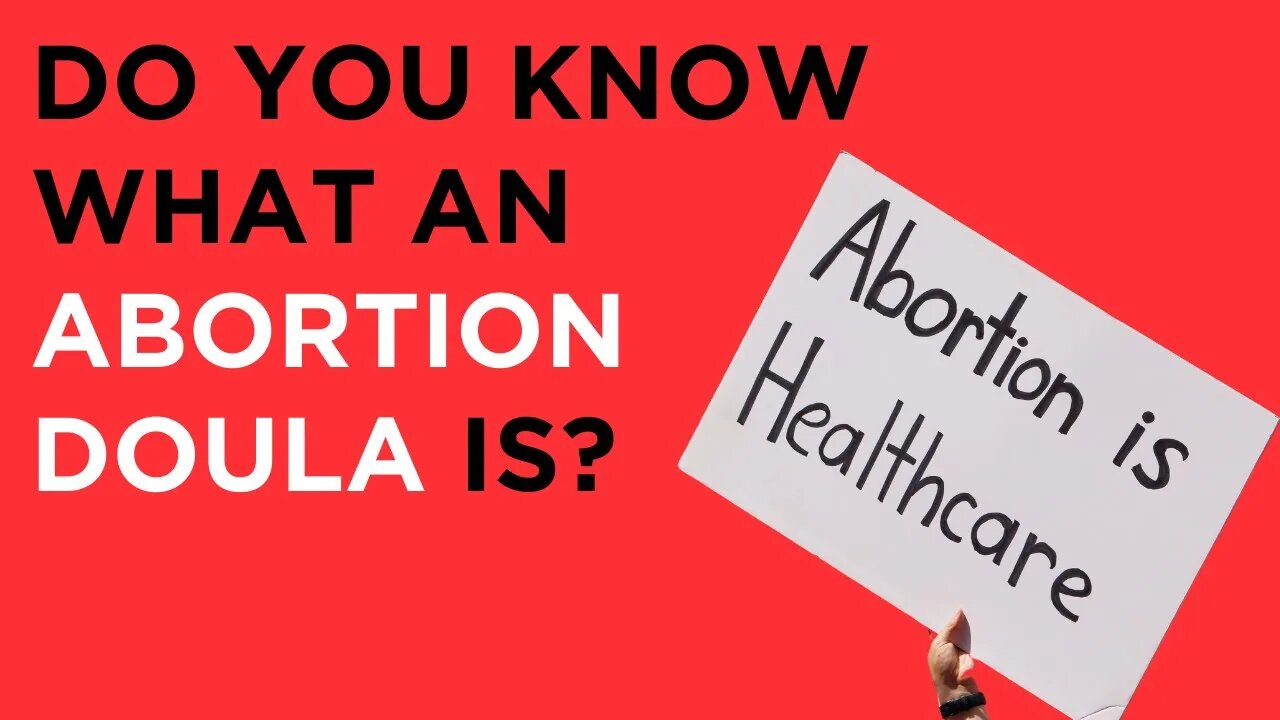 I explain what an abortion doula is, what's on an abortion shrine, and why it's a death cult.