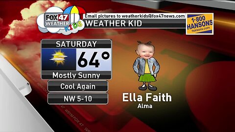 Weather Kid - Ella Faith - 6/3/19