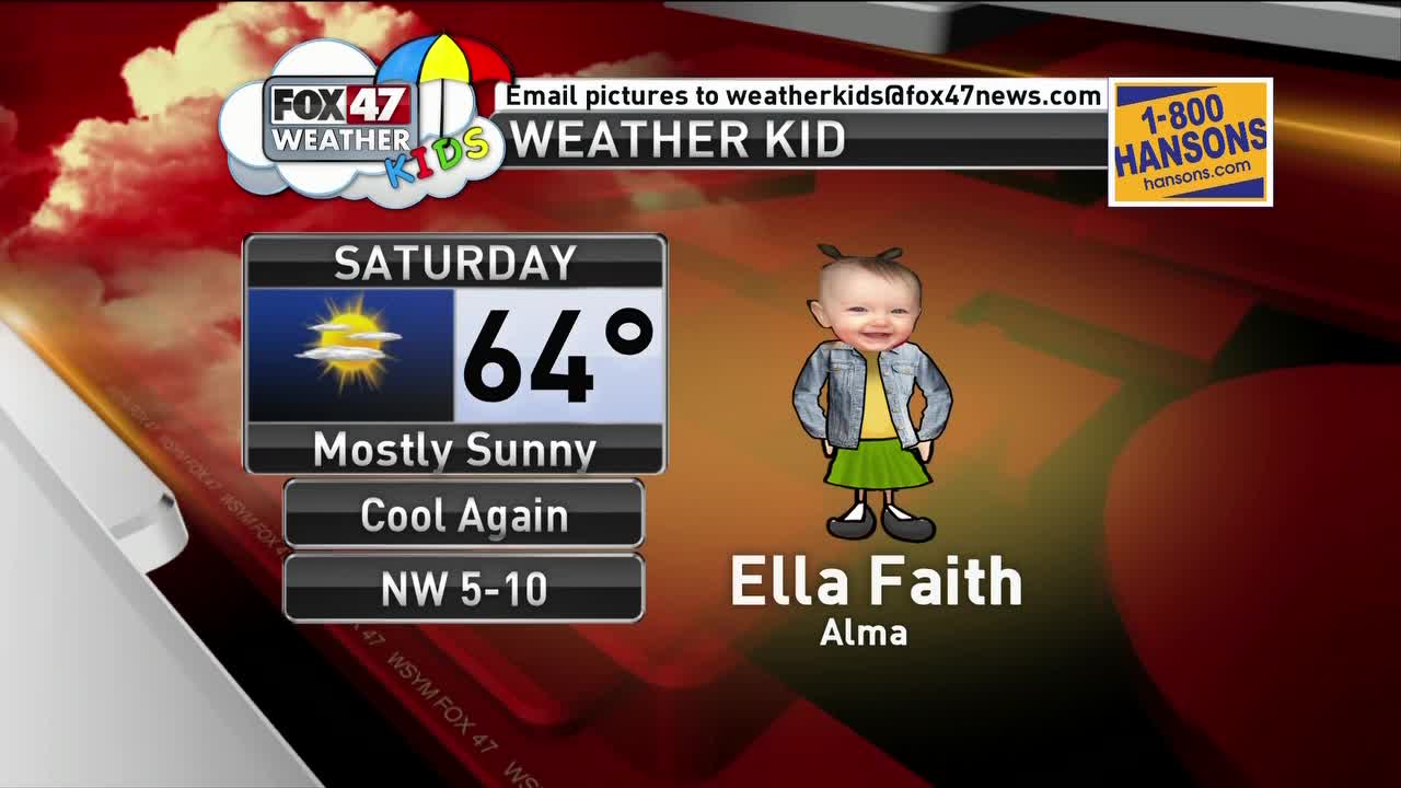 Weather Kid - Ella Faith - 6/3/19