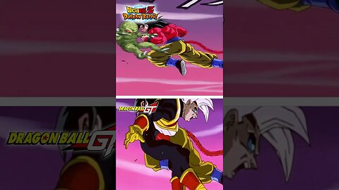 LR SUPER SAIYAN 4 GOKU (ENGLISH DUB) VS BABY DOKKAN/ANIME COMPARISON VIDEO #shorts #dokkanbattle