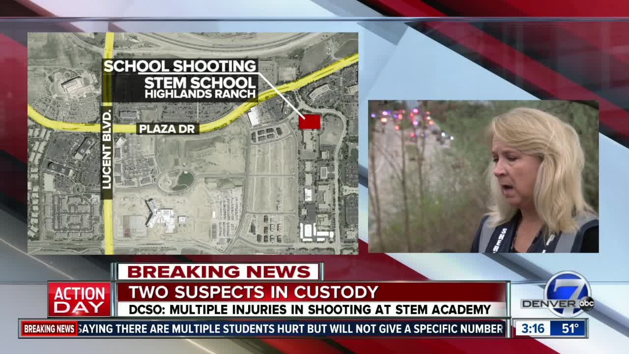 Latest from Douglas County Sheriff's Office on STEM School shooting