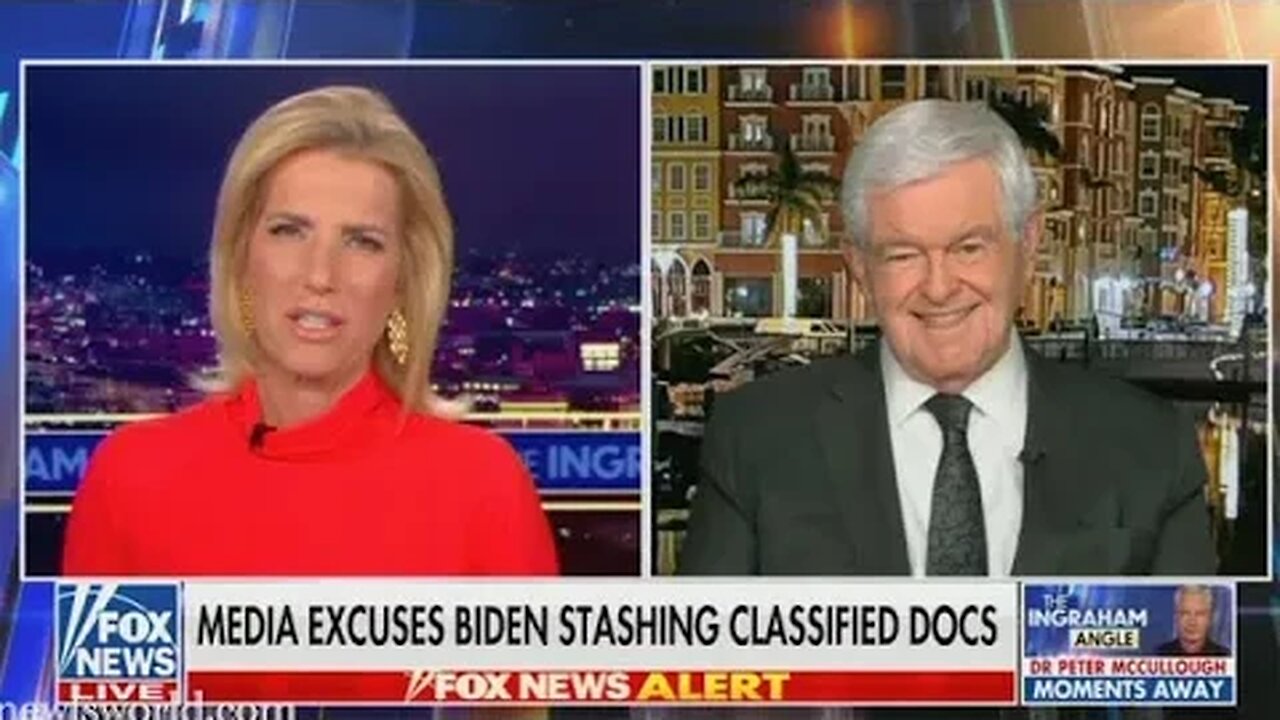 Newt Gingrich | Fox News Channel's Ingraham Angle 01 11 2023