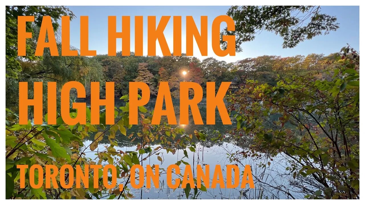 High Park | Fall Colours | Toronto, ON 🇨🇦 | Hiking | Relive | 4K