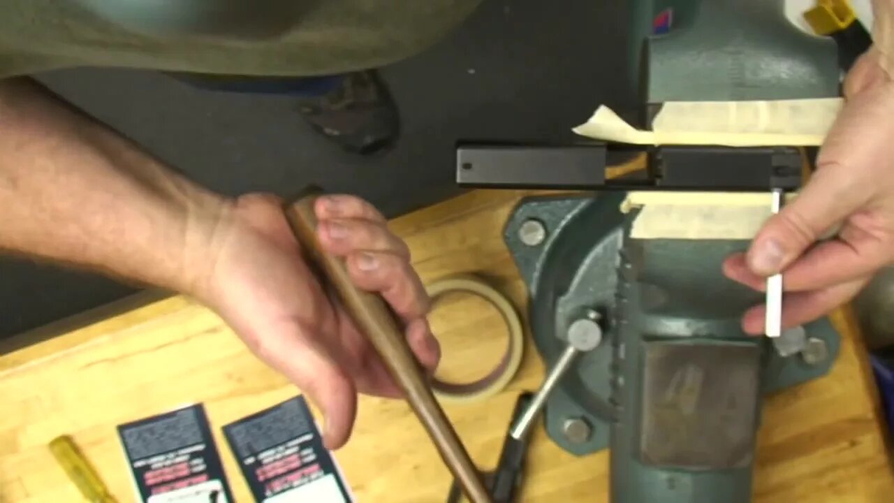 Installing Fixed Rear Sights with Dave Dawson