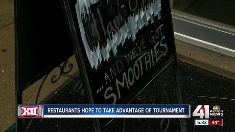 Businesses hoping for boost from basketball