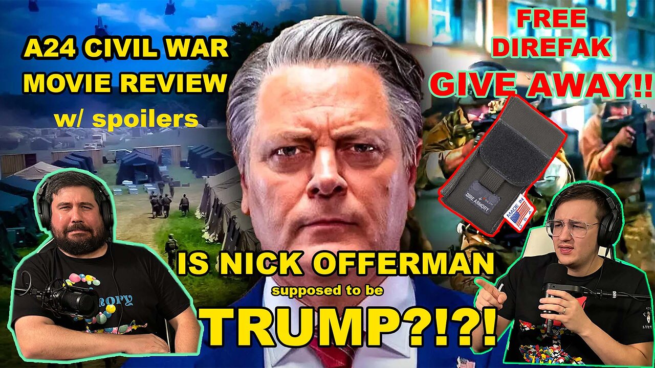 Medic Monday Ep. 009 | DireFAK GIVEAWAY!!! + We watched CIVIL WAR so you don't have to!!