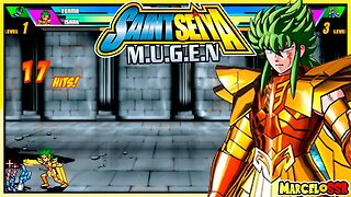 Tenma & Isaak Vs. Albione & Cisne Negro - Saint Seiya M.U.G.E.N