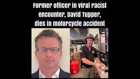 Texas Racist former police dies