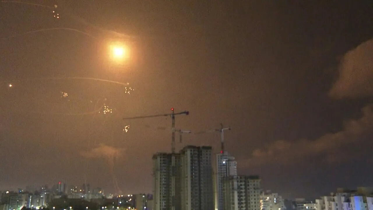 Israel's Iron Dome intercepts rockets fired from Gaza