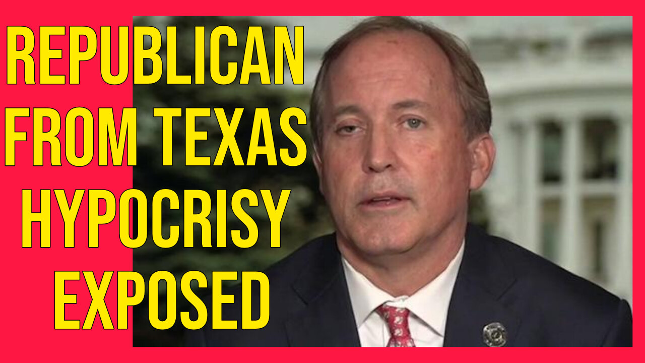 Republican From Texas Hypocrisy EXPOSED Live on TV