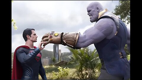 Superman vs Thanos