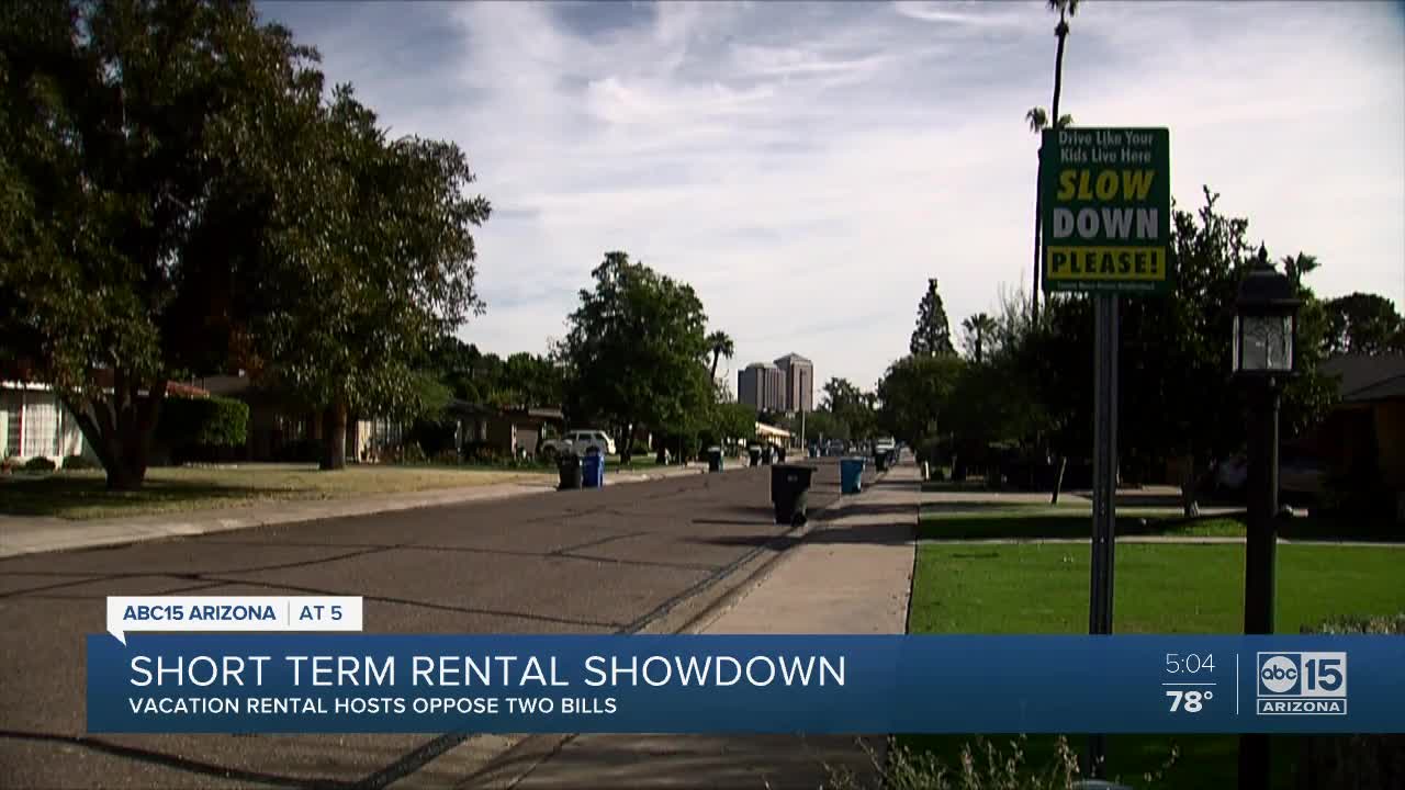 Short term rental showdown