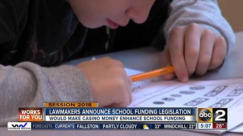 Bill would make casino money enhance school funding formulas