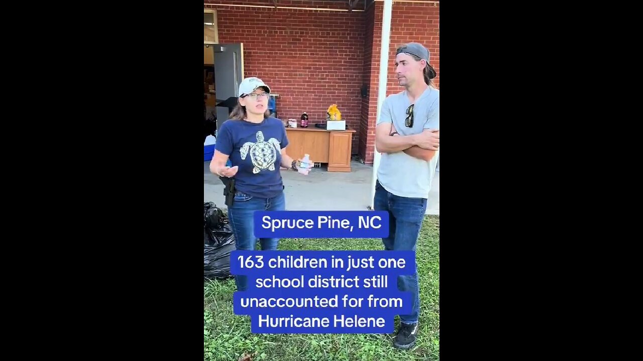 Spruce Pine, North Carolina residents break down in tears as they tell you the..
