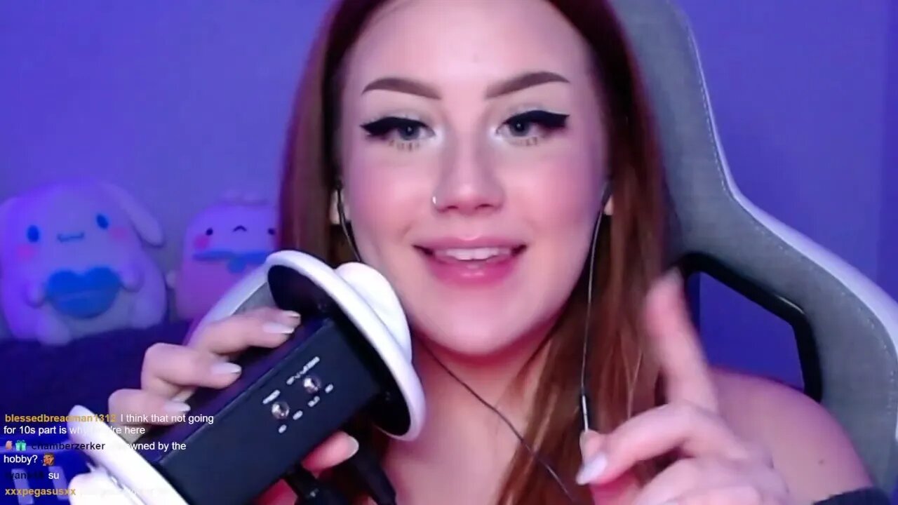 TOP ASMR lick microphone, beautiful girl for you, for your sleep and relaxation, sleep in 5 minutes