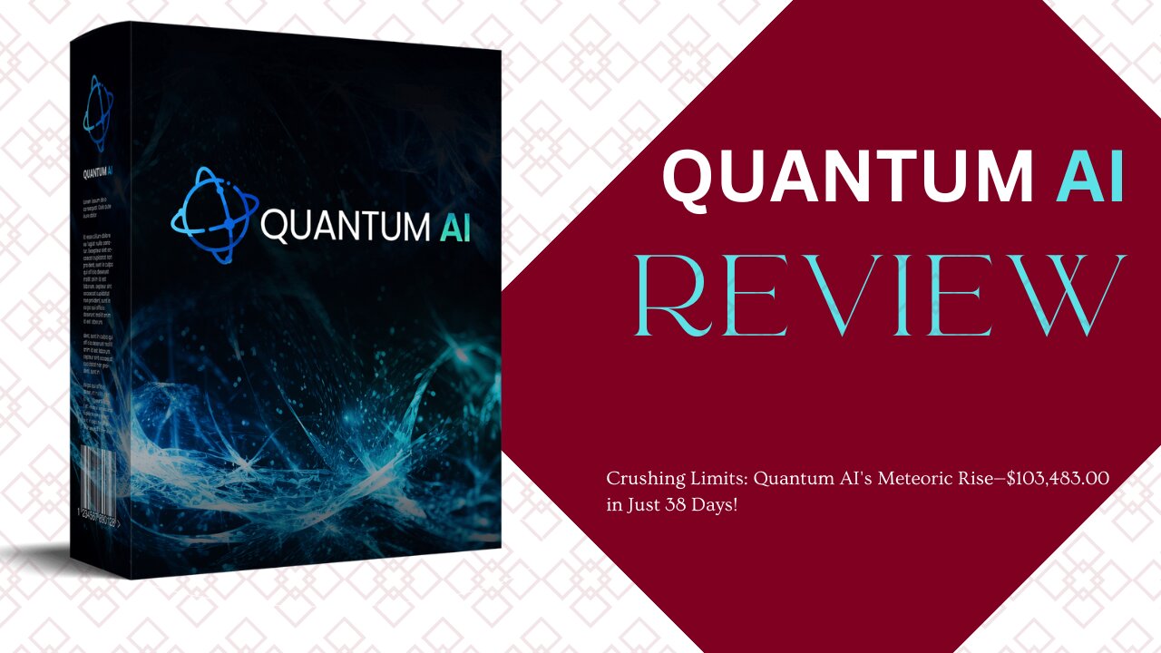 Crushing Limits: Quantum AI "Demo Video" Meteoric Rise—$103,483.00 in Just 38 Days!