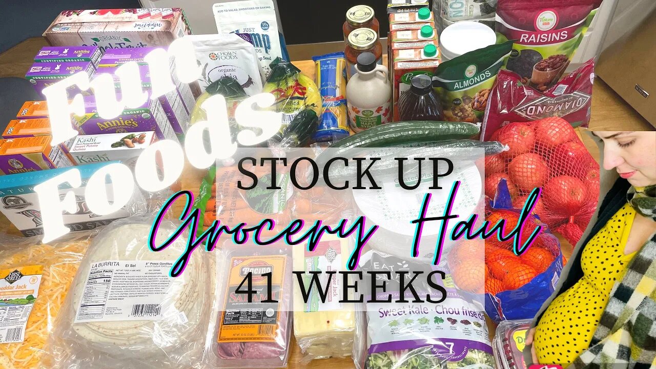 Large Family Grocery Haul for Pantry Stock And Produce