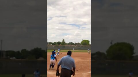 Gotta Watch her make this catch & double play!!! #shorts #softball