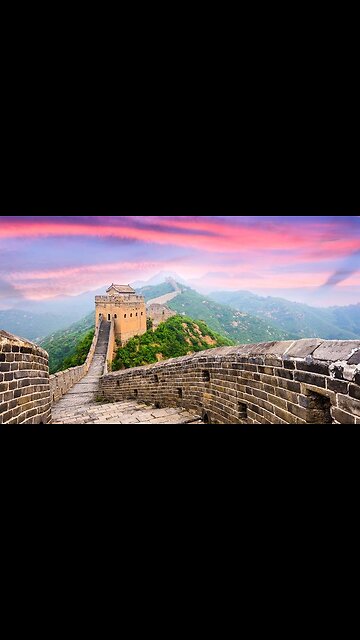 Interesting Perspective On Great Wall Of China