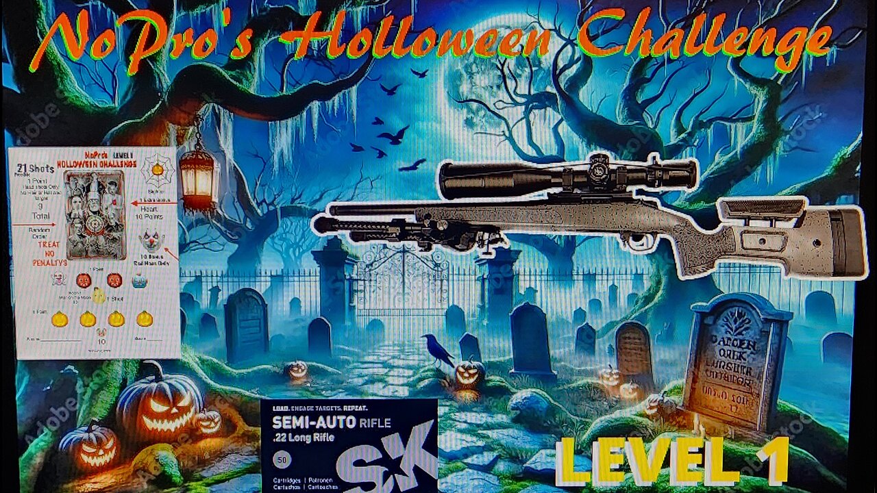 NoPro's Holloween Challenge Level 1 SK Semi-Auto Bergara B14R