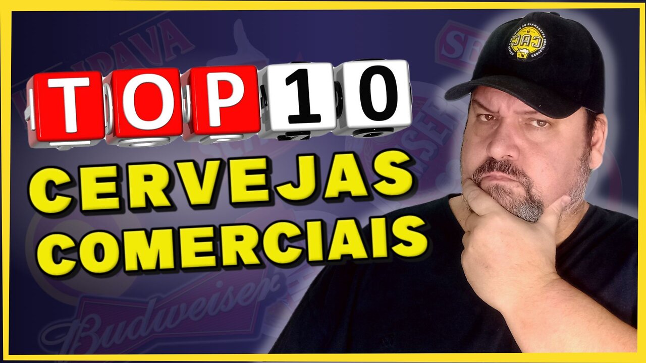 TOP 10 - CERVEJAS COMERCIAIS NACIONAIS