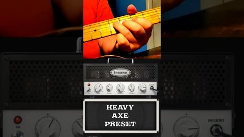 Spark Mini Amp Heavy Axe Preset By Gene Petty #Shorts