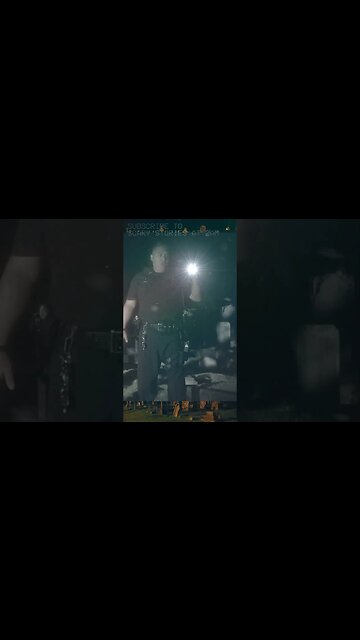 Noise complaint from GRAVEYARD, Police dashcam footage #shorts