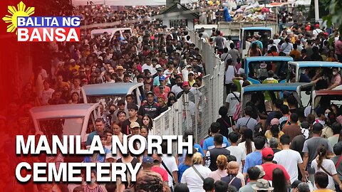 Sitwasyon ng Manila North Cemetery sa araw ng mga patay