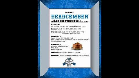 Deadcember Day 13. Jacked Frost!