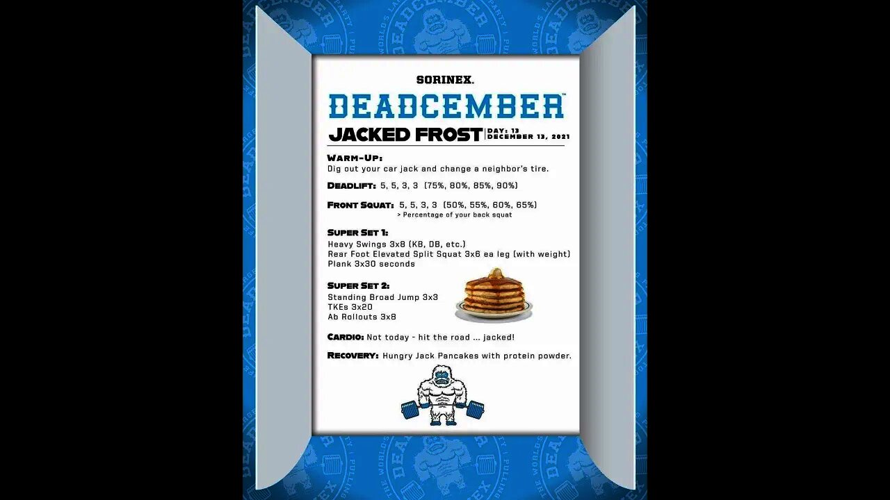 Deadcember Day 13. Jacked Frost!