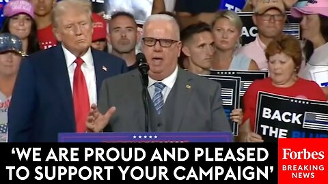 MAJOR ENDORSEMENT: Trump Wins Endorsement Of National Association of Police Organizations At Rally