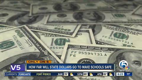 How far will state dollars go to secure Florida schools?